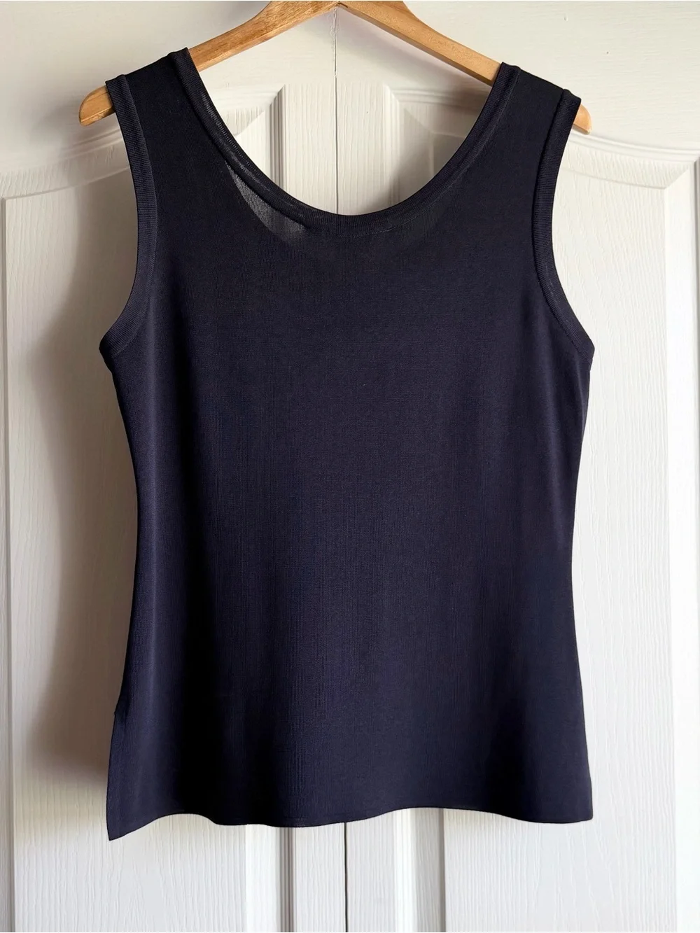 MISOOK Double Scoop Neck Knit Tank - Picture 5 of 6